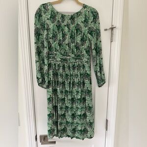 Boden Long Sleeve Selena Dress, Size 4L